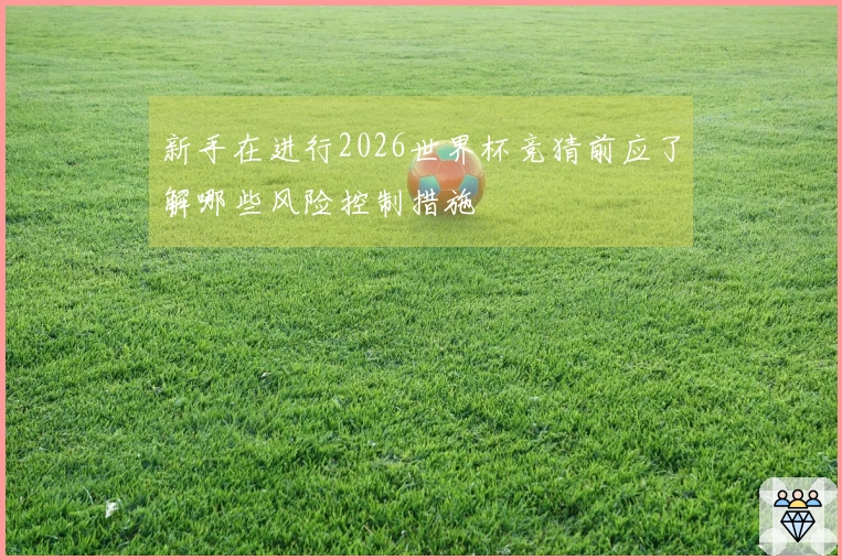 新手在进行2026世界杯竞猜前应了解哪些风险控制措施